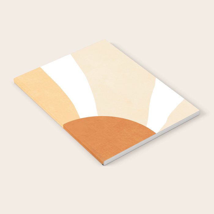 Warm Boho mountain sunset Notebook Gallery Image 1