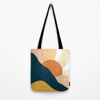 Warm Boho mountain sunset Tote Bag Gallery Image 2