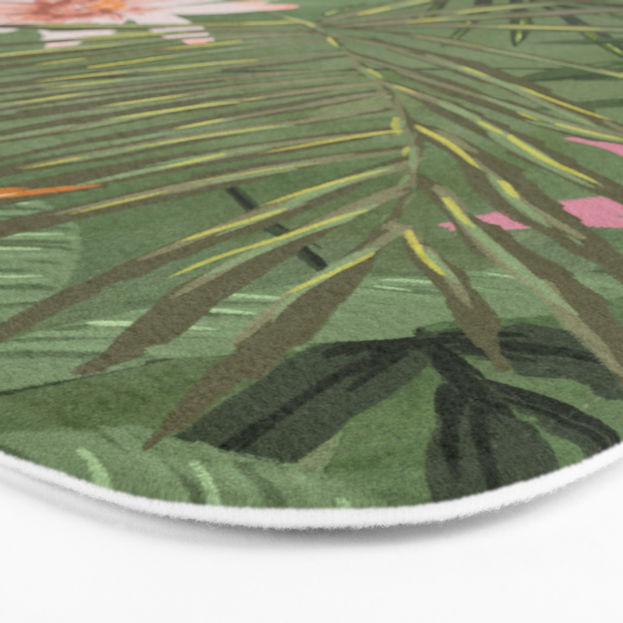 Tropical Flora Bath Mat Gallery Image 3