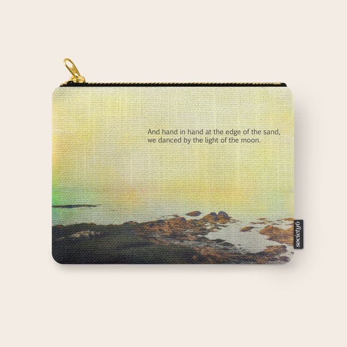 At the Edge of the Sea Carry All Pouch Gallery Image 1