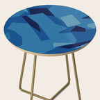 Peckham Blue Abstract Map Side Table Gallery Image 2