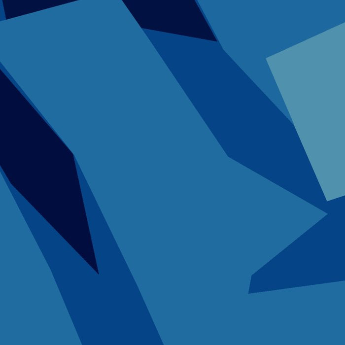 Peckham Blue Abstract Map Coffee Mug Gallery Image 2