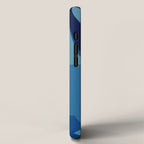 Peckham Blue Abstract Map iPhone Case Gallery Image 2