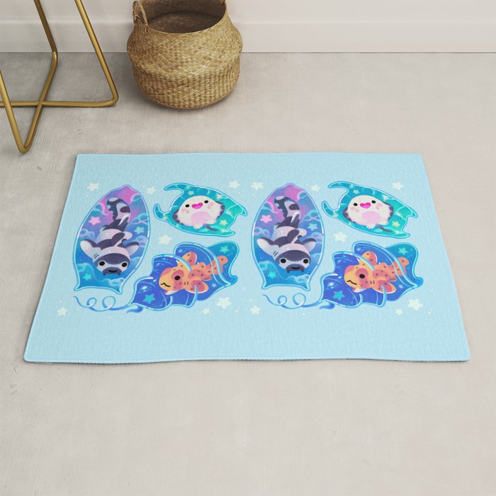 Mermaid's purse (shark egg) Rug Gallery Image 1