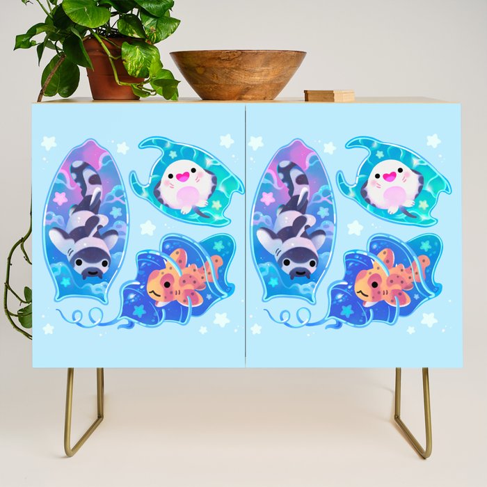 Mermaid's purse (shark egg) Credenza Gallery Image 1