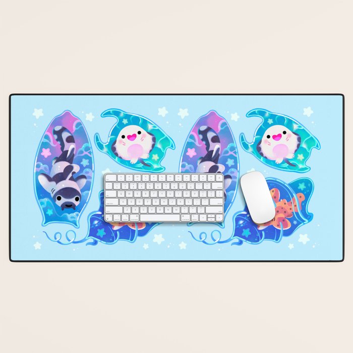 Mermaid's purse (shark egg) Desk Mat Gallery Image 1