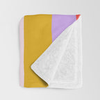 Sunset Stripes Throw Blanket Gallery Image 3
