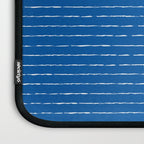 Lines III (Sapphire Blue) Laptop Sleeve Gallery Image 3