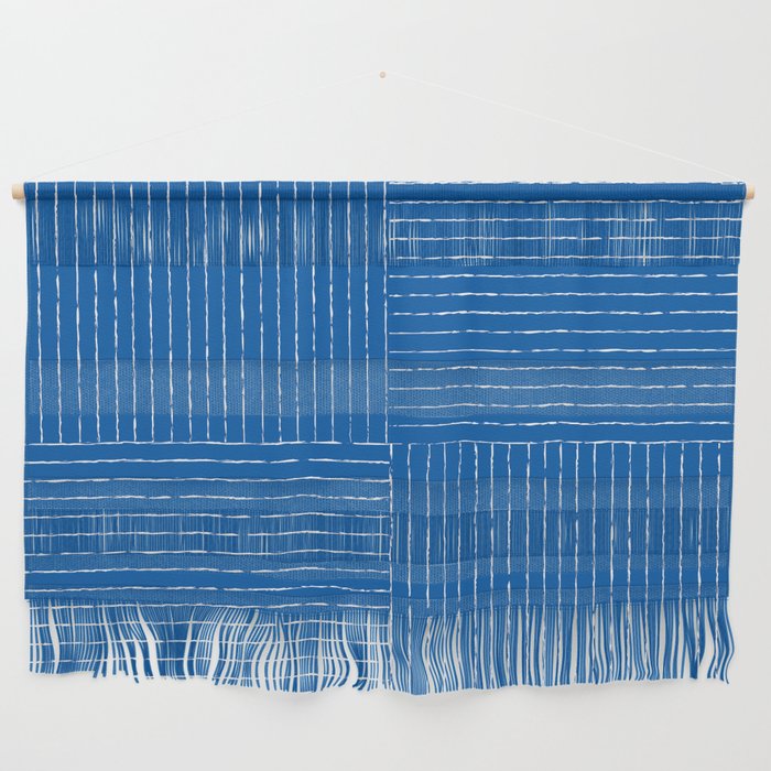 Lines III (Sapphire Blue) Wall Hanging Gallery Image 1