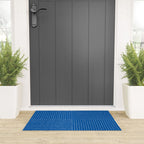 Lines III (Sapphire Blue) Welcome Mat Gallery Image 3