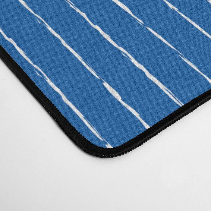 Lines III (Sapphire Blue) Desk Mat Gallery Image 4