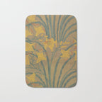 Day Lilies II by Walter Crane Bath Mat Gallery Image 1
