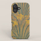 Day Lilies II by Walter Crane iPhone Case Gallery Image 1