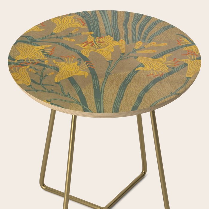 Day Lilies II by Walter Crane Side Table Gallery Image 2