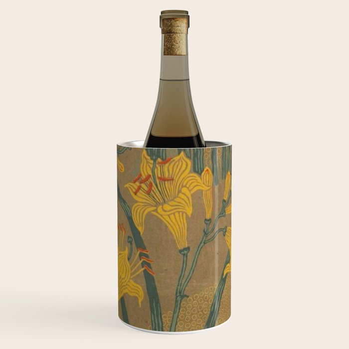 Day Lilies II by Walter Crane Wine Chiller Gallery Image 1