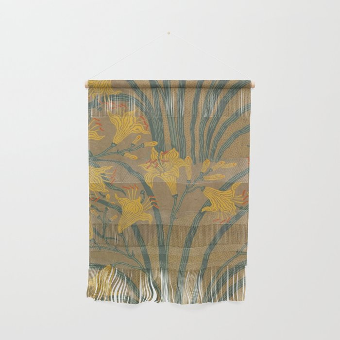 Day Lilies II by Walter Crane Wall Hanging Gallery Image 1