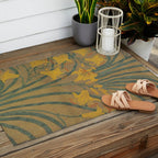 Day Lilies II by Walter Crane Outdoor Rug Gallery Image 2