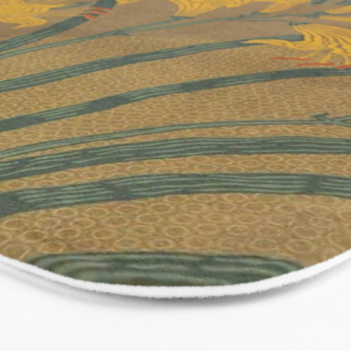 Day Lilies II by Walter Crane Bath Mat Gallery Image 3