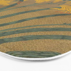 Day Lilies II by Walter Crane Bath Mat Gallery Image 3