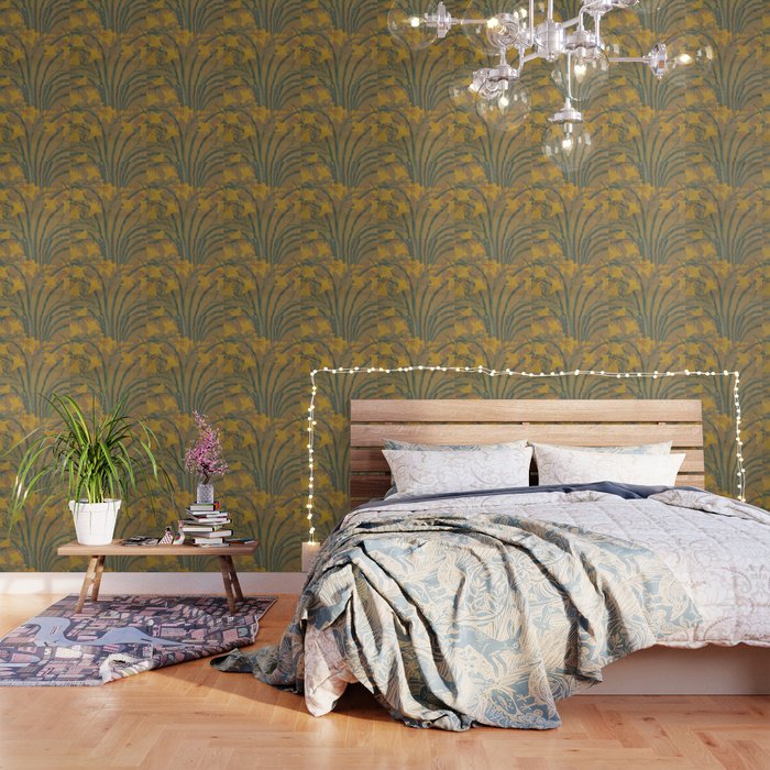 Day Lilies II by Walter Crane Wallpaper Gallery Image 3