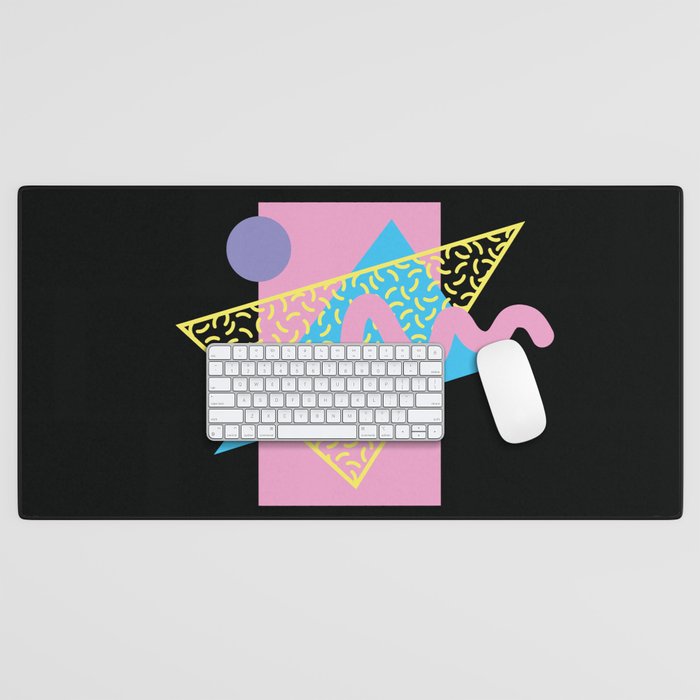 Memphis pattern 71 - 80s / 90s Retro Desk Mat Gallery Image 1