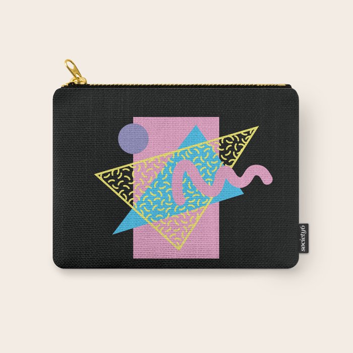 Memphis pattern 71 - 80s / 90s Retro Carry All Pouch Gallery Image 1