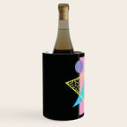 Memphis pattern 71 - 80s / 90s Retro Wine Chiller Gallery Image 2