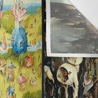 The Garden of Earthly Delights by Bosch Wall Tapestry Gallery Image 3