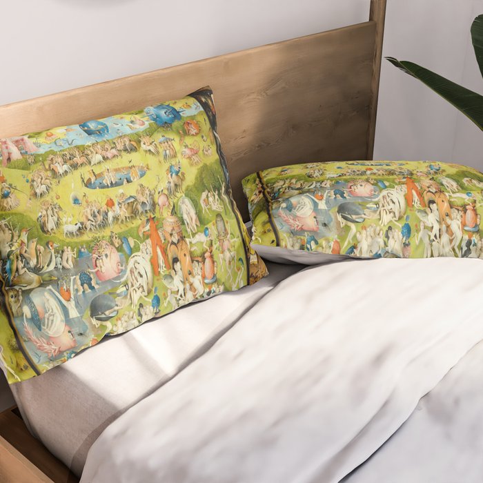 The Garden of Earthly Delights by Bosch Pillow Sham Gallery Image 2