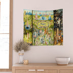 The Garden of Earthly Delights by Bosch Wall Tapestry Gallery Image 2