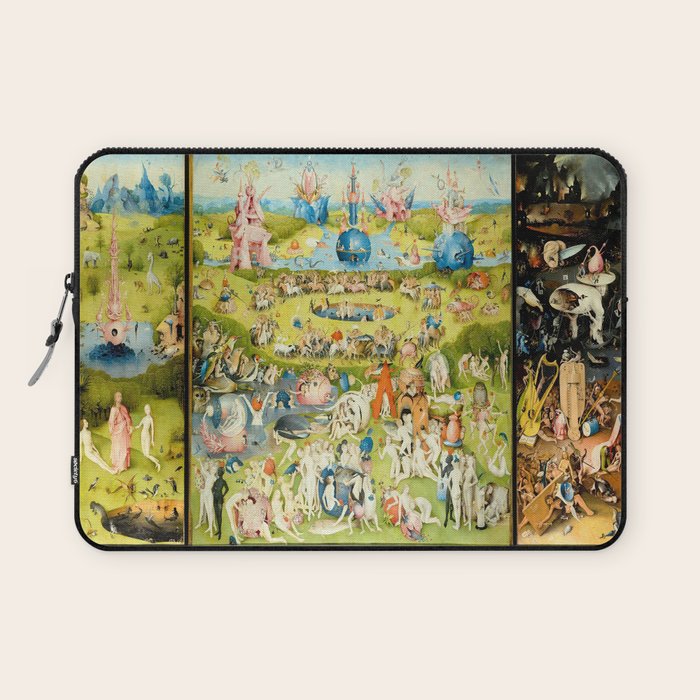 The Garden of Earthly Delights by Bosch Laptop Sleeve Gallery Image 1
