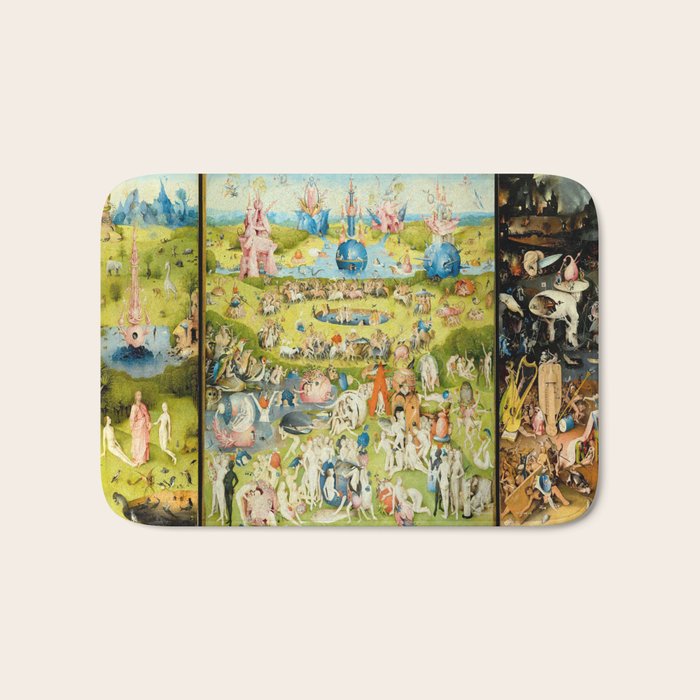 The Garden of Earthly Delights by Bosch Bath Mat Gallery Image 1