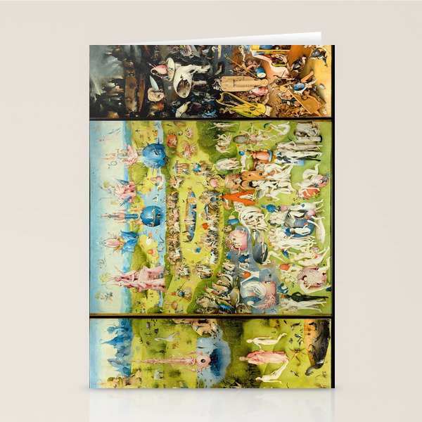 The Garden of Earthly Delights by Bosch Stationery Card Gallery Image 2