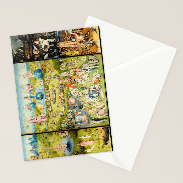 The Garden of Earthly Delights by Bosch Stationery Card Gallery Image 2