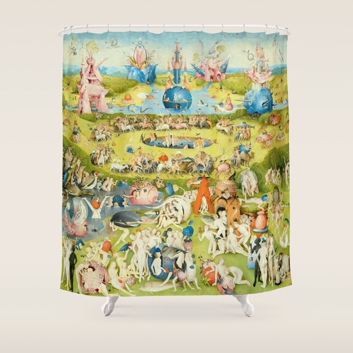 The Garden of Earthly Delights by Bosch Shower Curtain Gallery Image 1