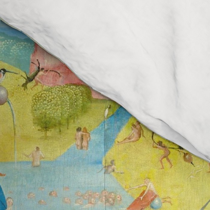 The Garden of Earthly Delights by Bosch Comforter Gallery Image 4