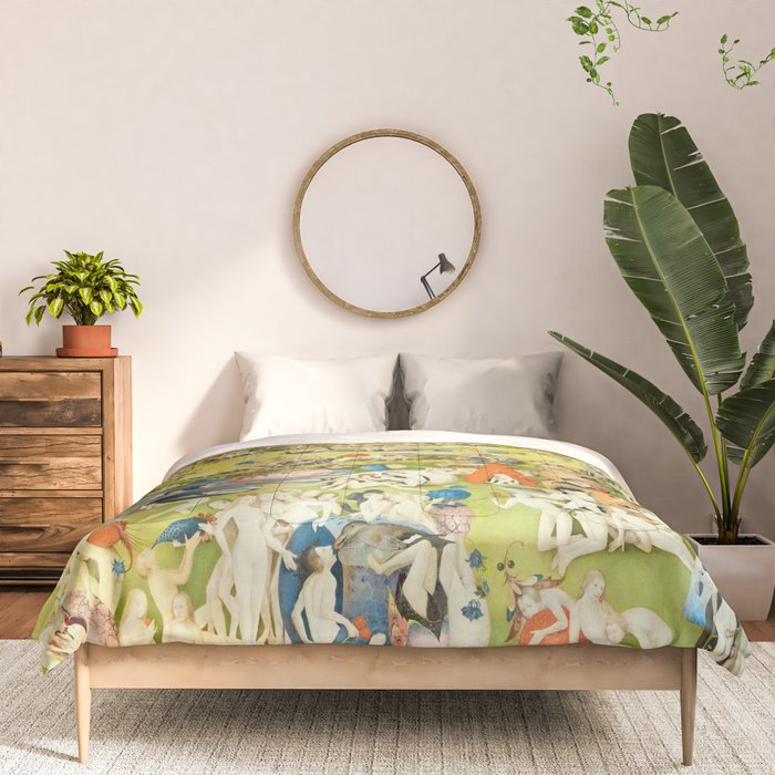 The Garden of Earthly Delights by Bosch Comforter Gallery Image 3