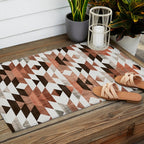 Aztec, Boho Art Prints Outdoor Rug Gallery Image 2