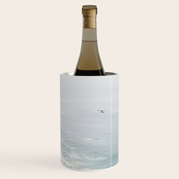 Coast in Malibu Print - Point Dume Pirate's Cove Beach - Coastal Boho Wine Chiller Gallery Image 3