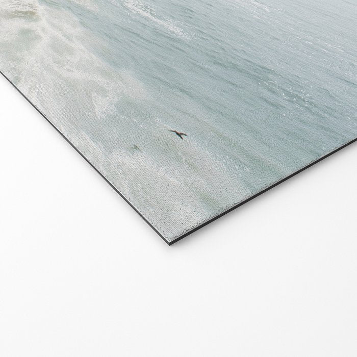 Coast in Malibu Print - Point Dume Pirate's Cove Beach - Coastal Boho Welcome Mat Gallery Image 2