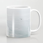 Coast in Malibu Print - Point Dume Pirate's Cove Beach - Coastal Boho Coffee Mug Gallery Image 1