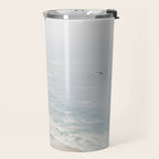 Coast in Malibu Print - Point Dume Pirate's Cove Beach - Coastal Boho Travel Mug Gallery Image 2