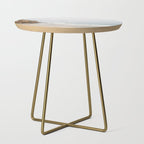 Coast in Malibu Print - Point Dume Pirate's Cove Beach - Coastal Boho Side Table Gallery Image 1