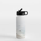 Coast in Malibu Print - Point Dume Pirate's Cove Beach - Coastal Boho Water Bottle Gallery Image 1