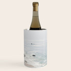 Coast in Malibu Print - Point Dume Pirate's Cove Beach - Coastal Boho Wine Chiller Gallery Image 1