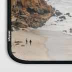 Coast in Malibu Print - Point Dume Pirate's Cove Beach - Coastal Boho Laptop Sleeve Gallery Image 3