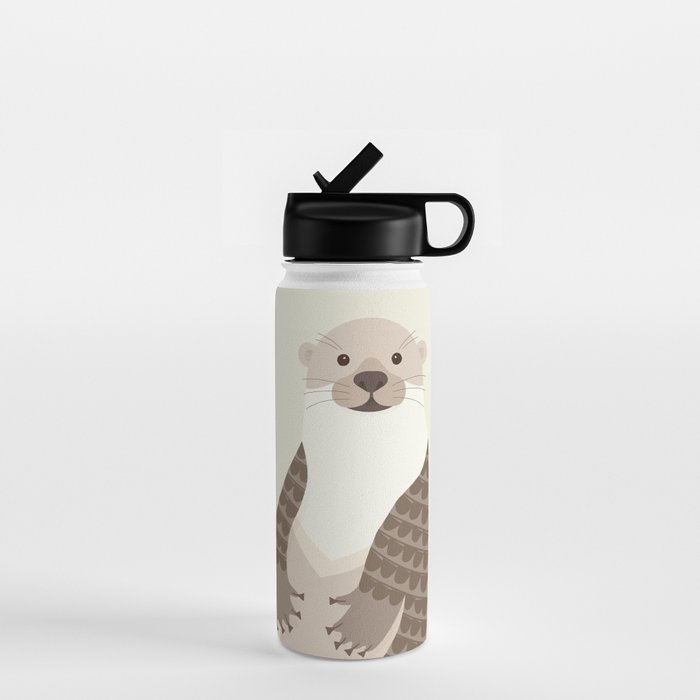 Whimsical Otter Water Bottle Gallery Image 1