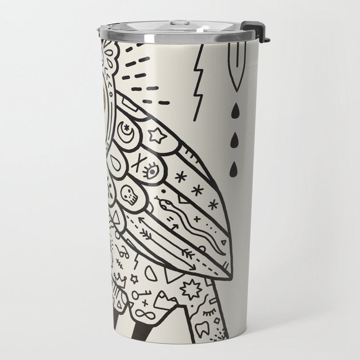 Hypno Owl Travel Mug Gallery Image 2