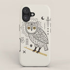 Hypno Owl iPhone Case Gallery Image 1