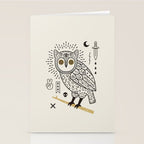 Hypno Owl Stationery Card Gallery Image 2